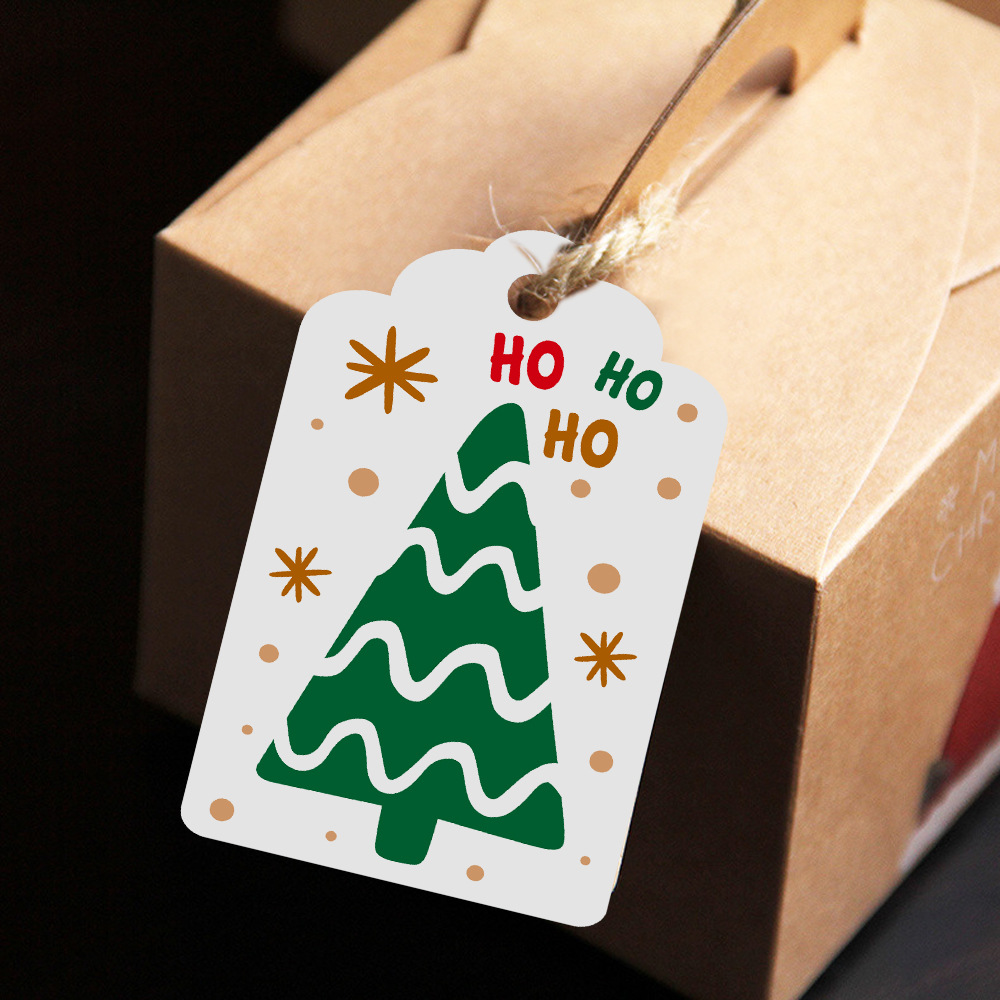 100pcs Merry Christmas Tags Kr - Kraft Hang Tag review and price