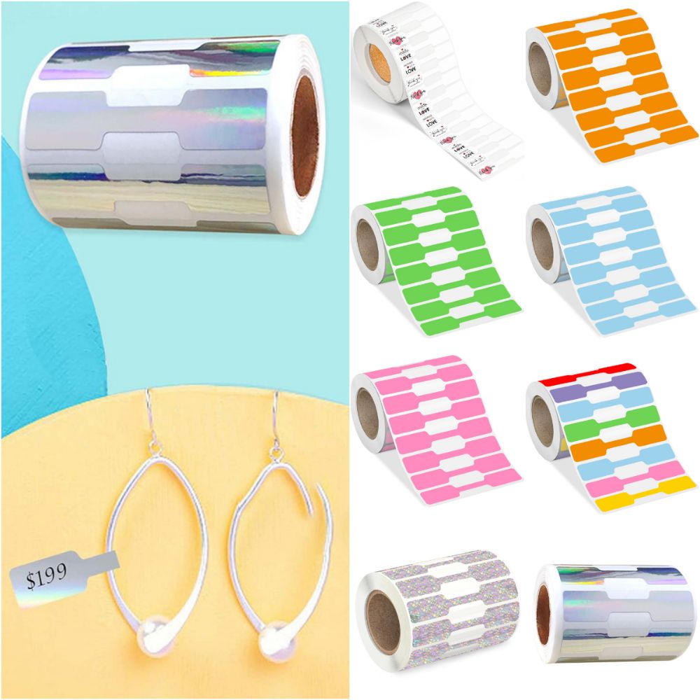 500PCS Multicolor Jewelry Pric - Kraft Hang Tag review and price