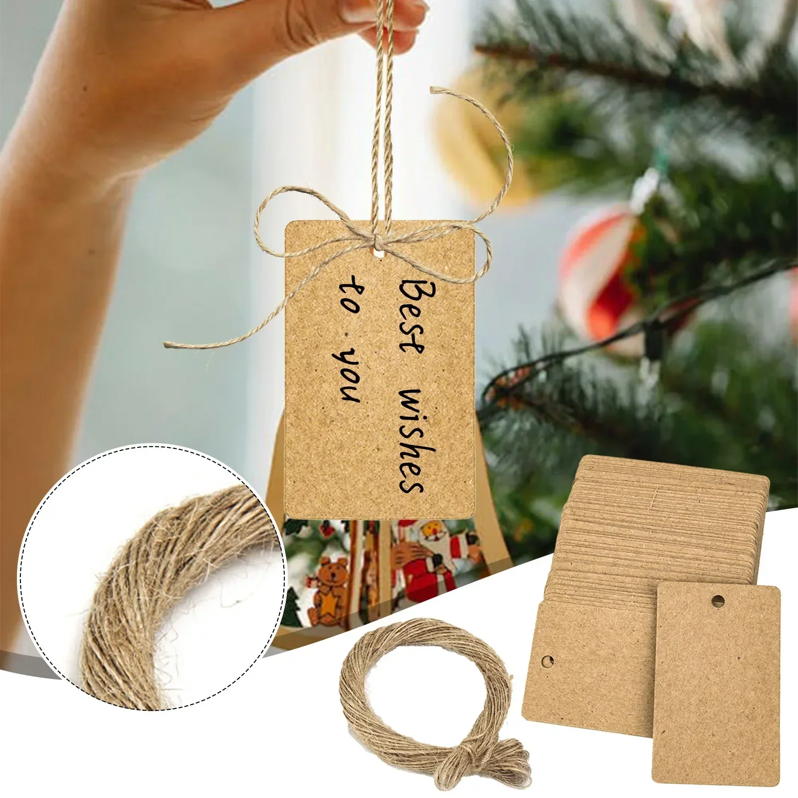 Kraft Paper Tags 100 PCS Kraft - Kraft Hang Tag review and price